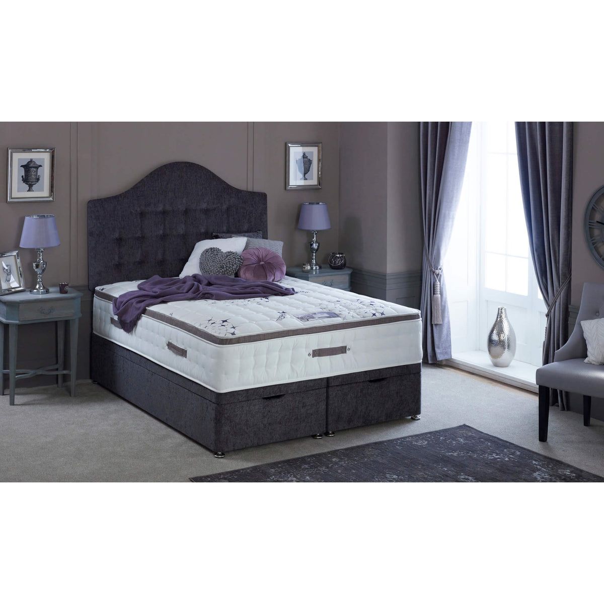 Ametist Crystal Mattress