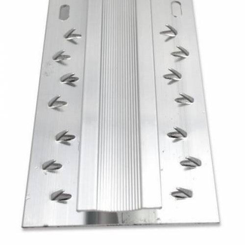 9ft Dual Edge (Double) Door Bar Polished Aluminium