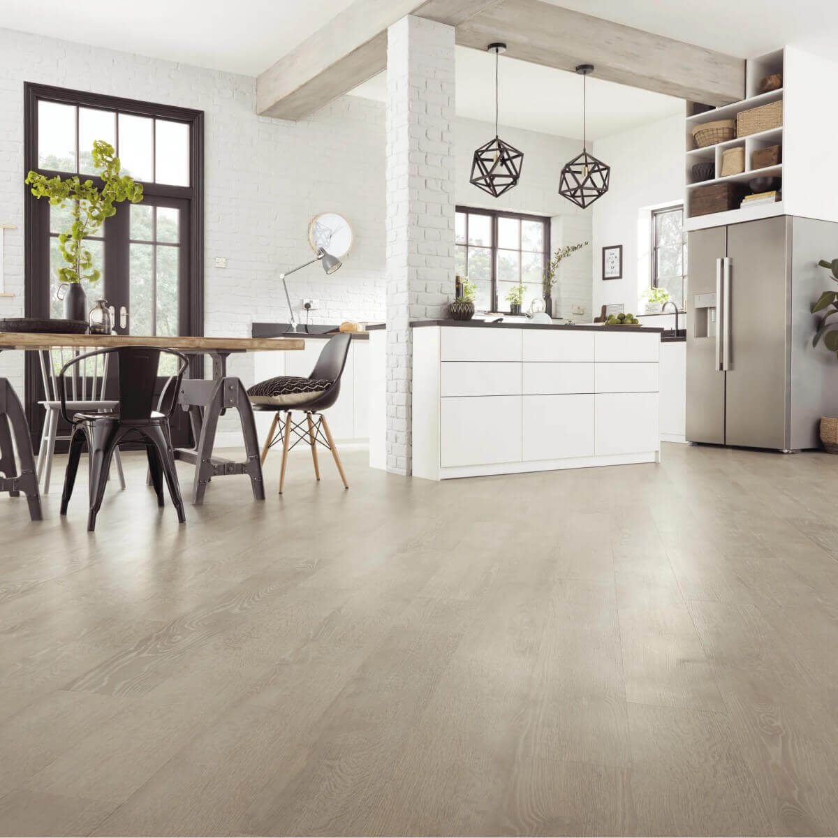 Karndean Van Gogh Rigid Core Greige Oak VGW110T-SCB