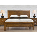 California Bed Solid Rubberwood