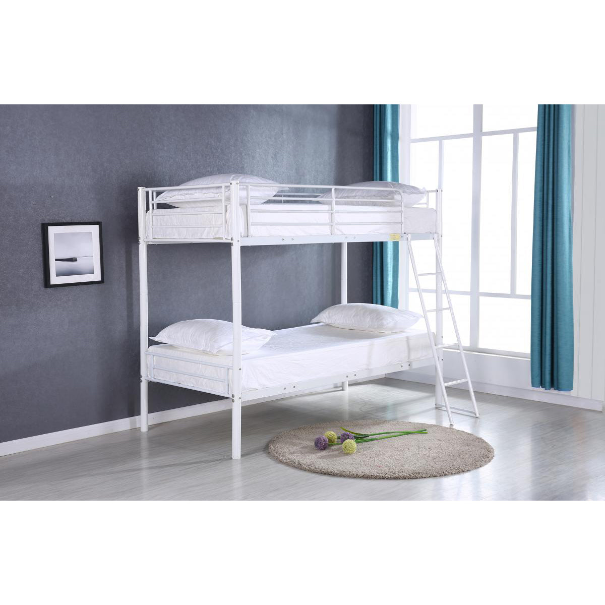 Himley Bunk Bed Silver