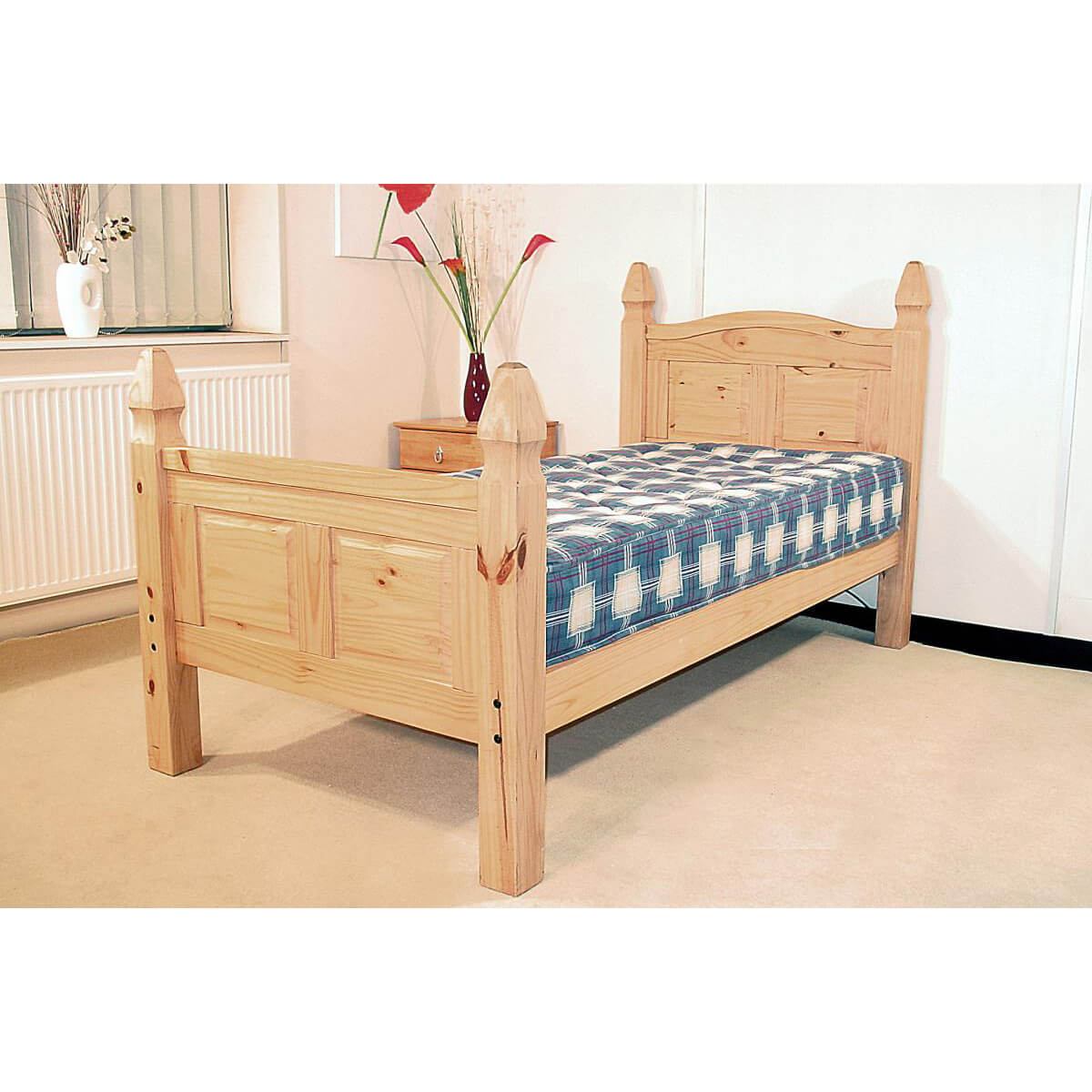 Corona Bed High Footend