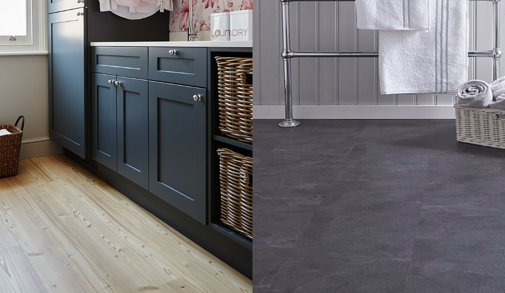 Water-resistant Vinyl Tiles