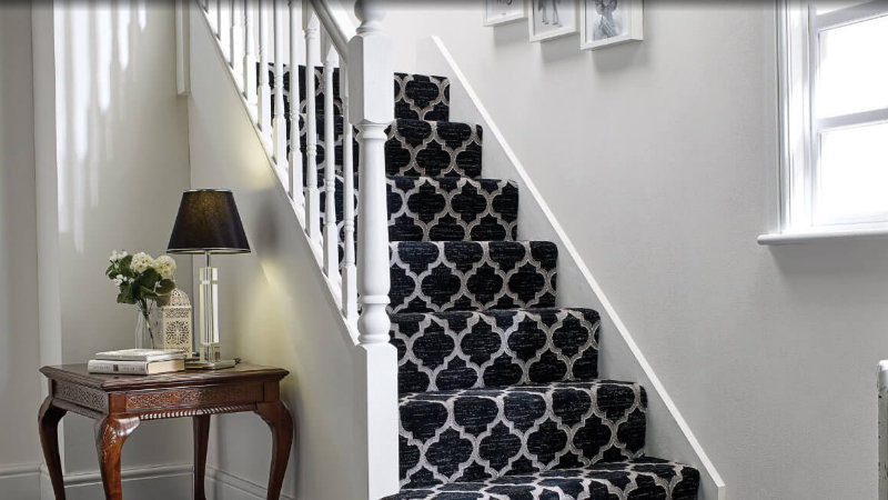 Carpeted Stairs