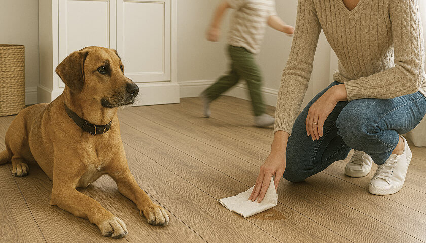 Pet and kid-friendly flooring