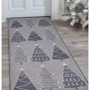 Deco Xmas Trees Rug