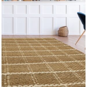 Jute Check Rug